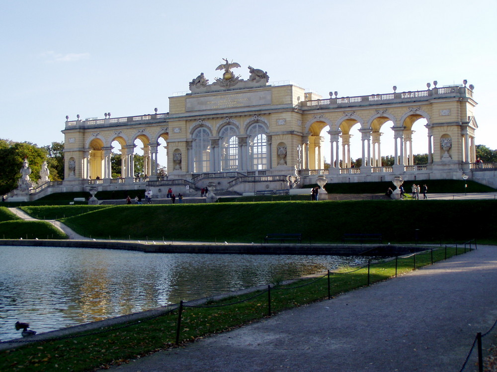 Wien, Gloriette im Schlosspark Schönbrunn