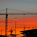 Wien Hauptbahnhof Sunrise