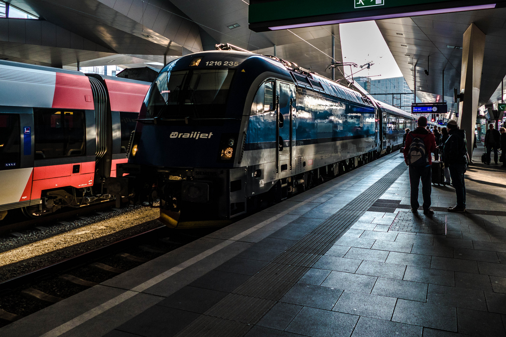 Wien-Hbf. nach Graz-Hbf.