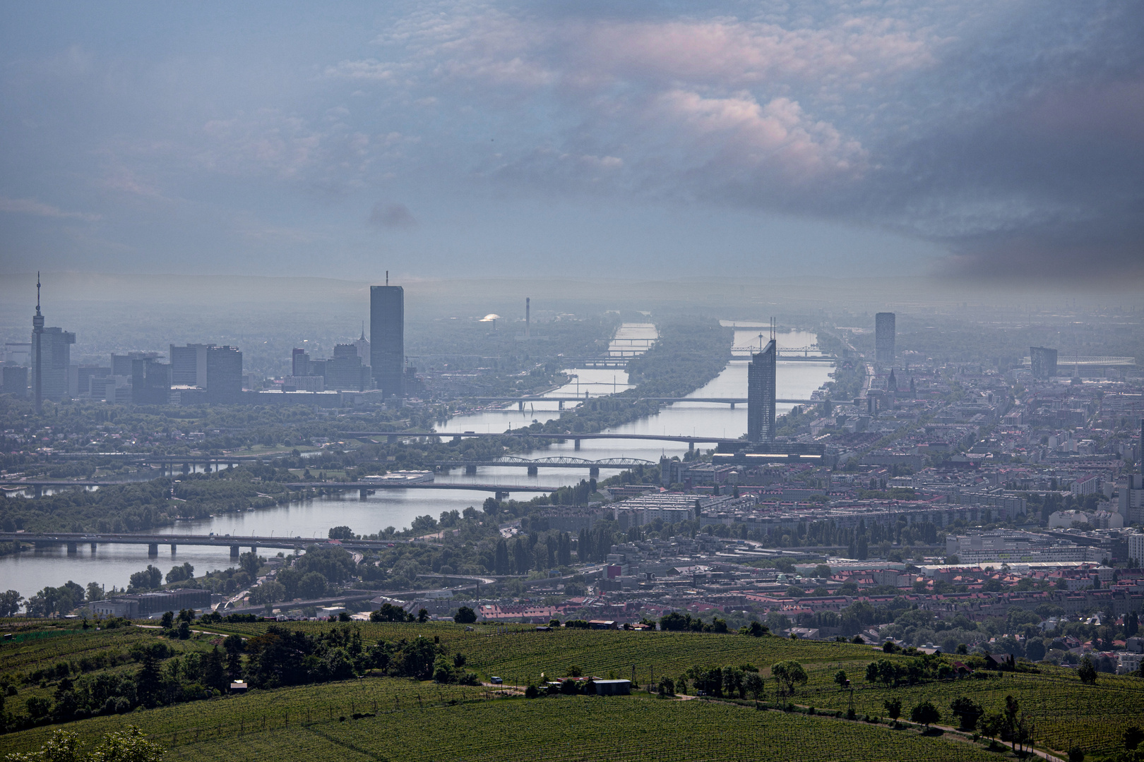 Wien im Morgendunst