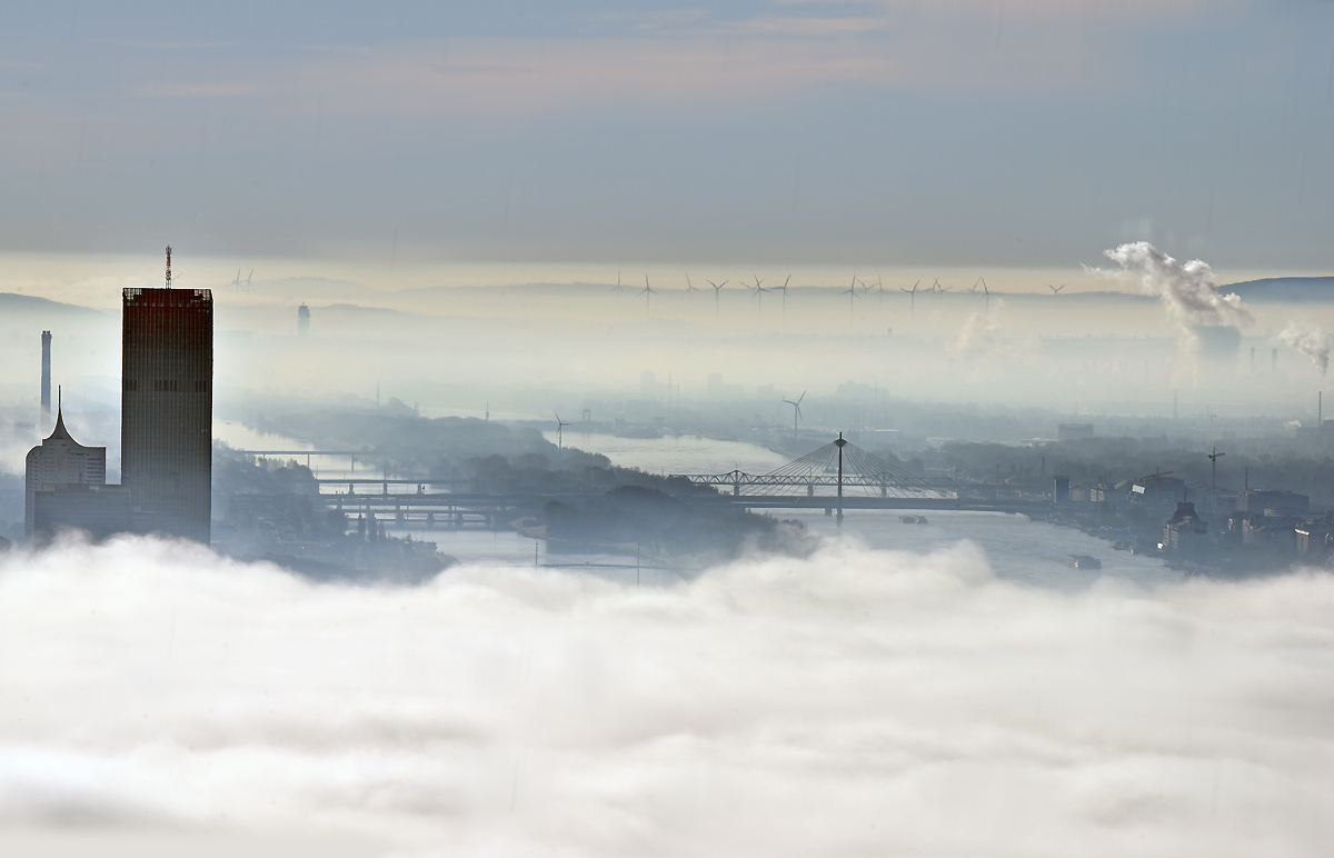 Wien im Nebel