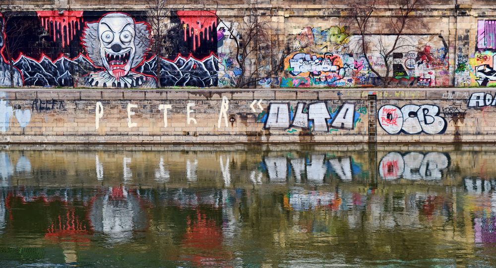 Wien  - immer der Donau entlang -