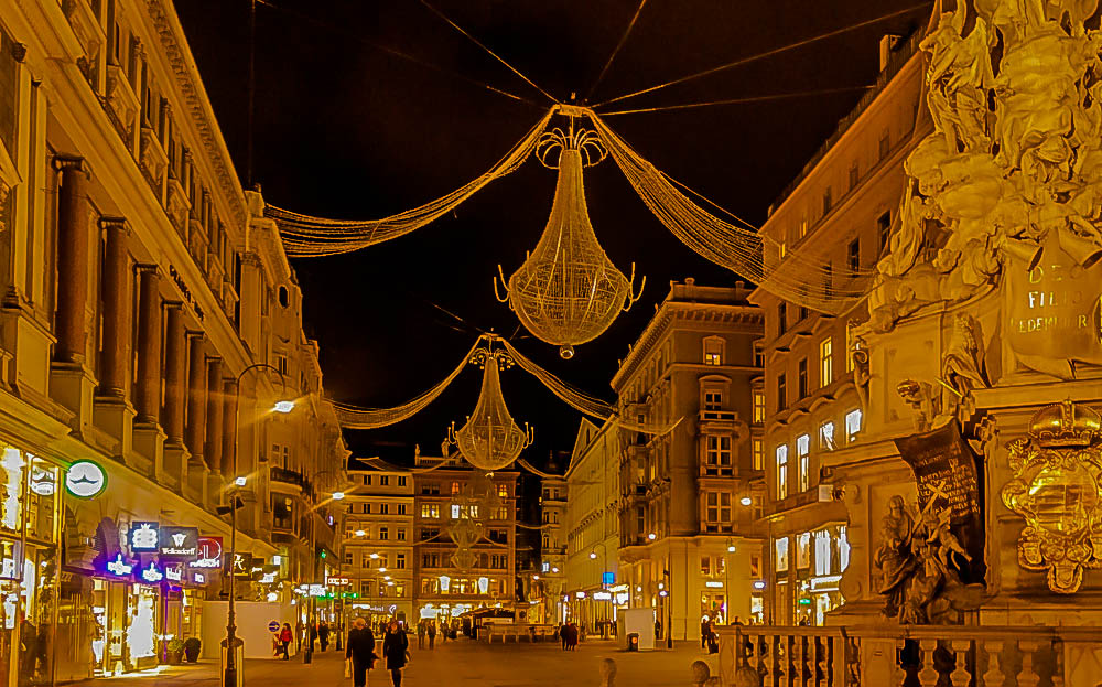 Wien in der Vorweihnachtszeit.