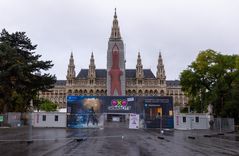 Wien Innenstad - Rathausplatz - Rathaus (Town Hall)