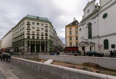 Wien Innenstadt - Hofburg - Michaelerplatz - Looshaus - 04