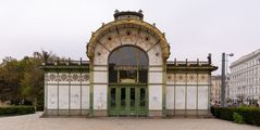 Wien Innenstadt - Karlsplatz - Stadtbahn-Station Otto Wagner