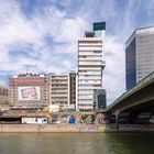 Wien Innenstadt - Schwedenbrücke - Donau River - Wolfgang Schmitz Promenade - 02