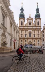 Wien Innere Stadt - Doktor-Ignaz-Seipel-Platz - Jesuitenkirche