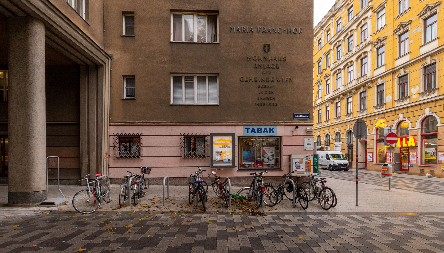 Wien Josefstadt - Lange Gasse - Zelfgasse - 03