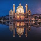 Wien - Karlskirche Panorama