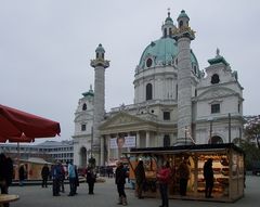 Wien, Karlsplatz Kunsthandwerksmarkt