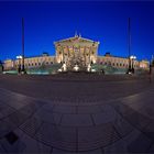 Wien klassisch zur blauen Stunde