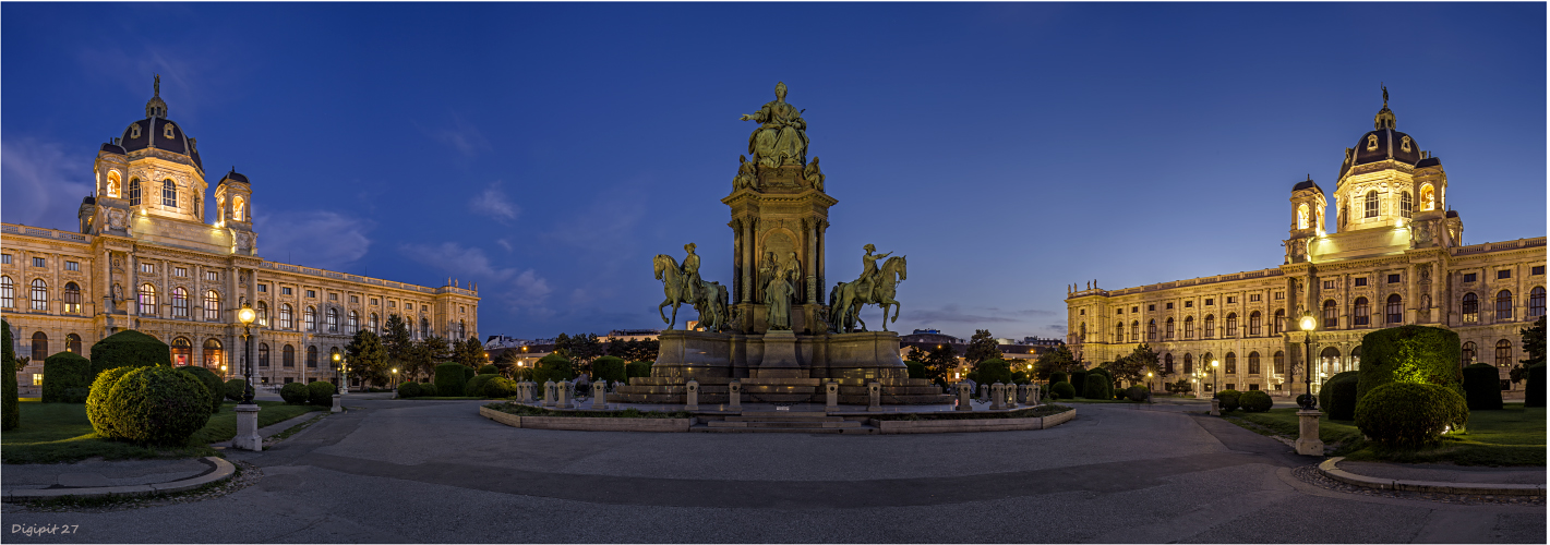 Wien Maria Theresia Denkmal 2019-01