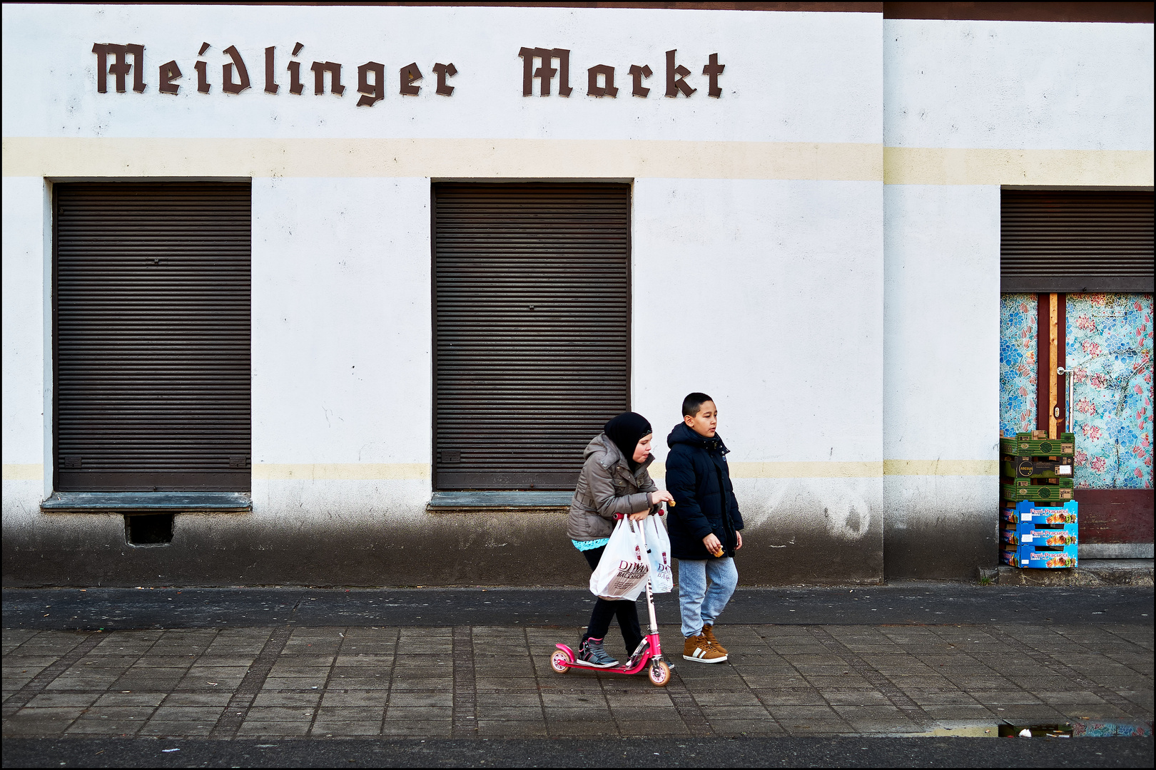 Wien, Meidlinger Markt.