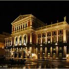 Wien, Musikverein de noche