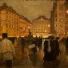 Wien, neuer Markt 1914