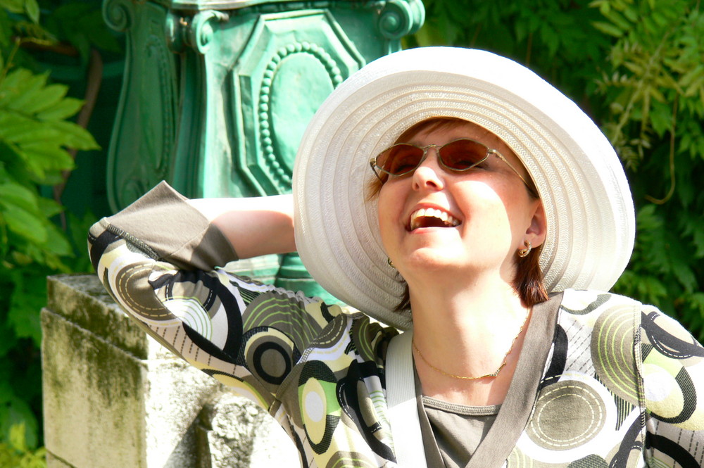 Wien - Portrait auf der Strudlhofstiege