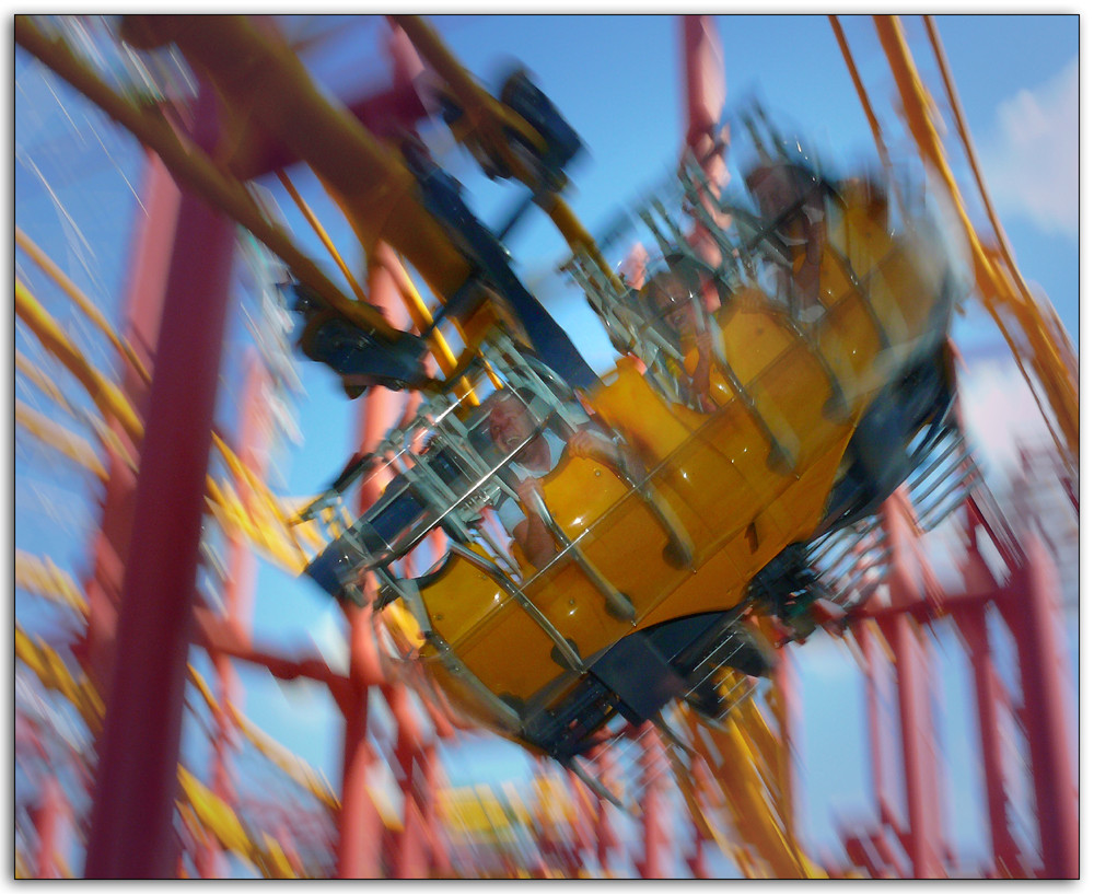 Wien, Prater, Hochschaubahn