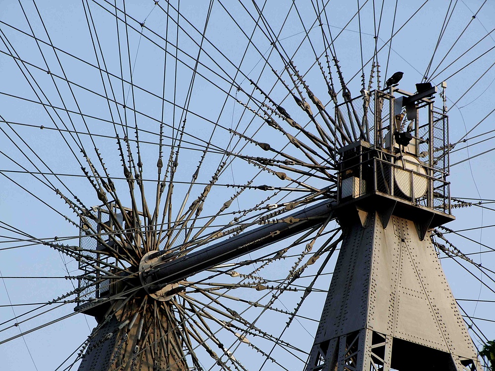 Wien- Prater. Riesenraddetails....