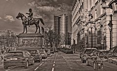 Wien - Radetzky Reiterstandbild -