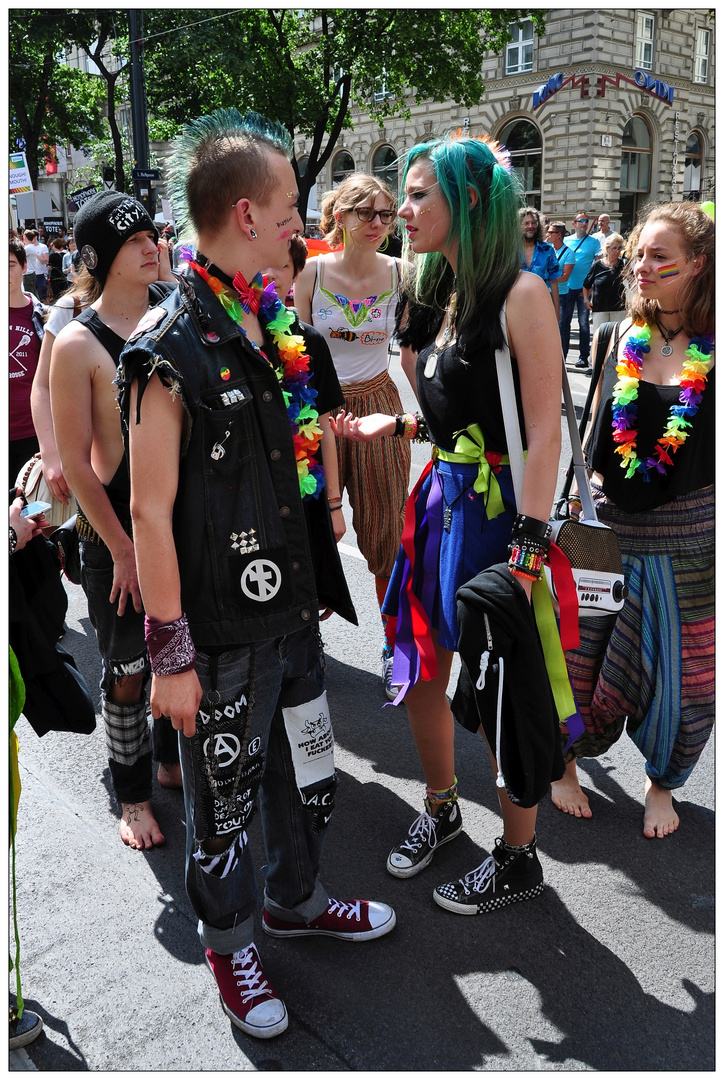 Wien, Regenbogenparade 2016 Foto & Bild | wien, menschen ...