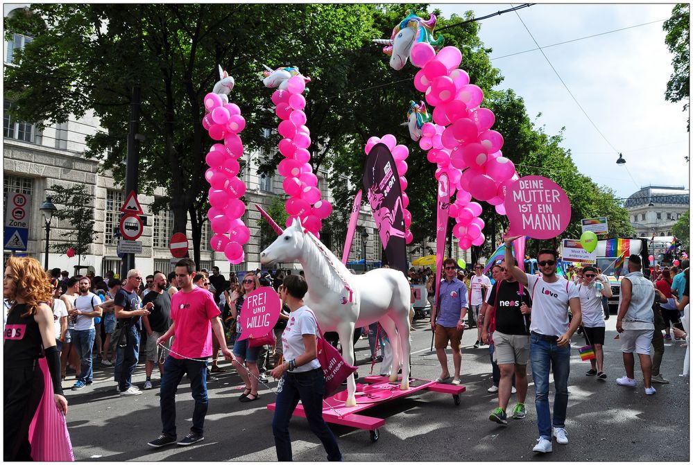 Wien, Regenbogenparade 2016