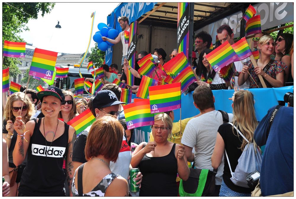 Wien, Regenbogenparade 2016