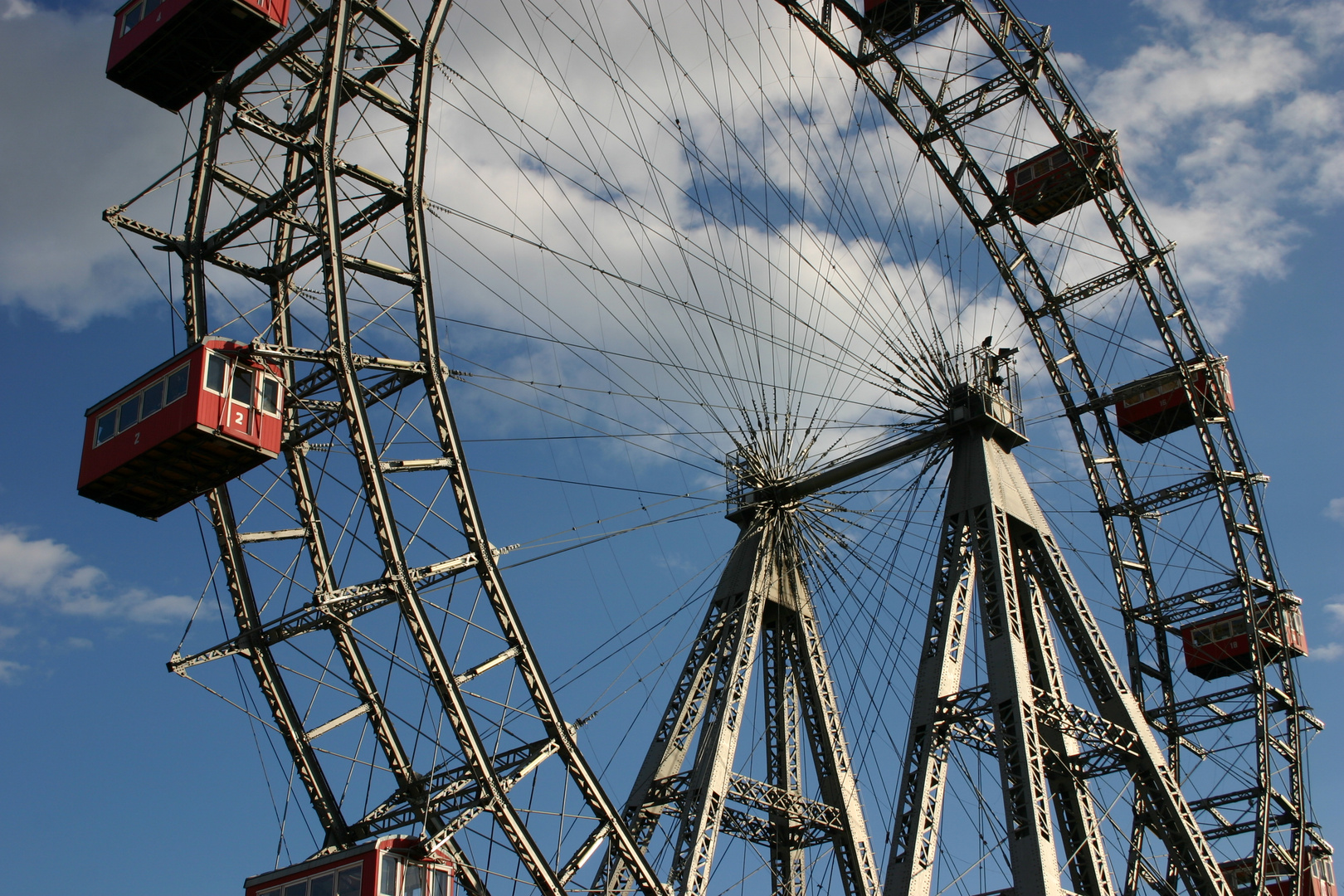 Wien -Riesenrad im Wiener Prater-