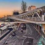 Wien - Schiffstation City: Stadthafen für Twin City Liner