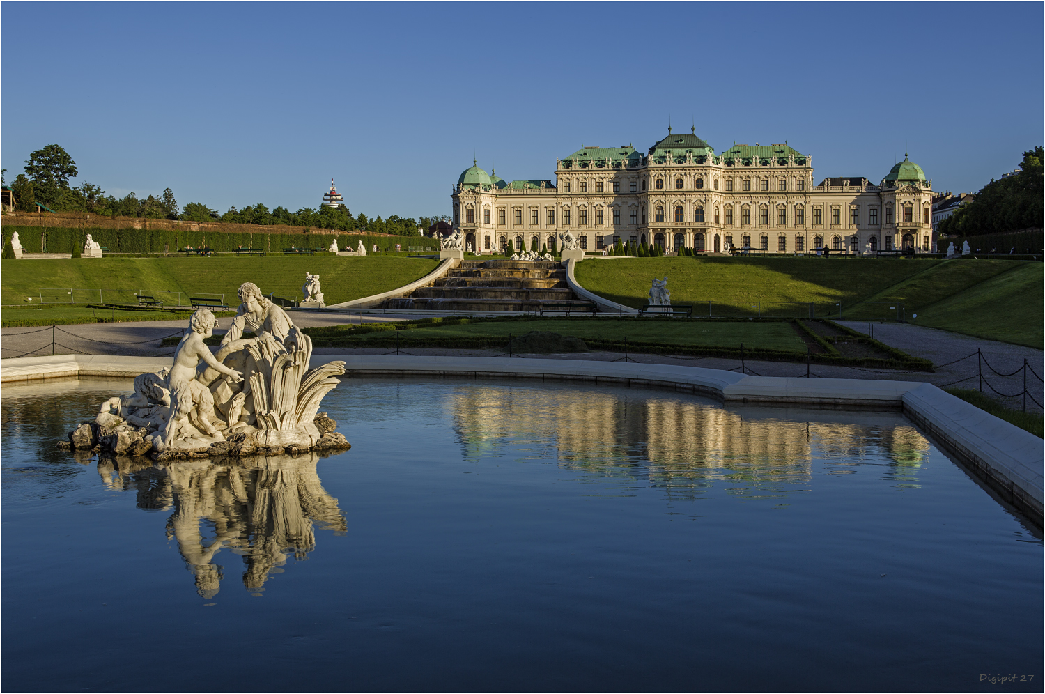 Wien Schloß Belvedere 2019-01