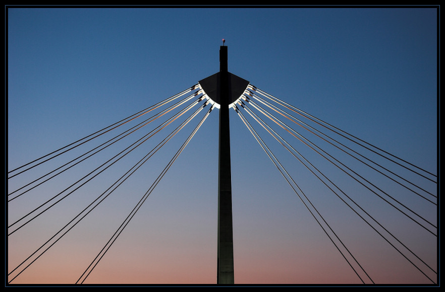 Wien / Schrägseilbrücke II