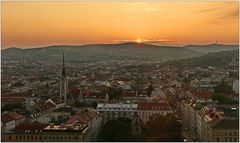 Wien, Sonnenuntergang