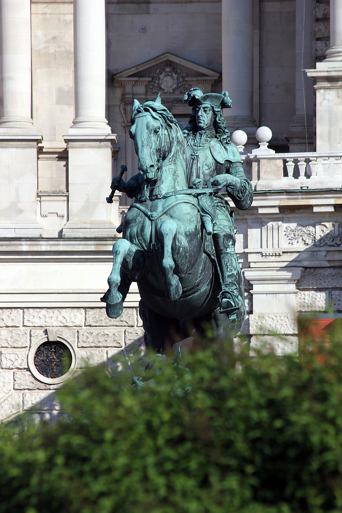 Wien- Springreiten auf dem Heldenplatz