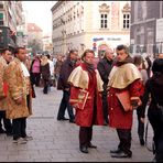 Wien: Straßenleben vor dem Steffl