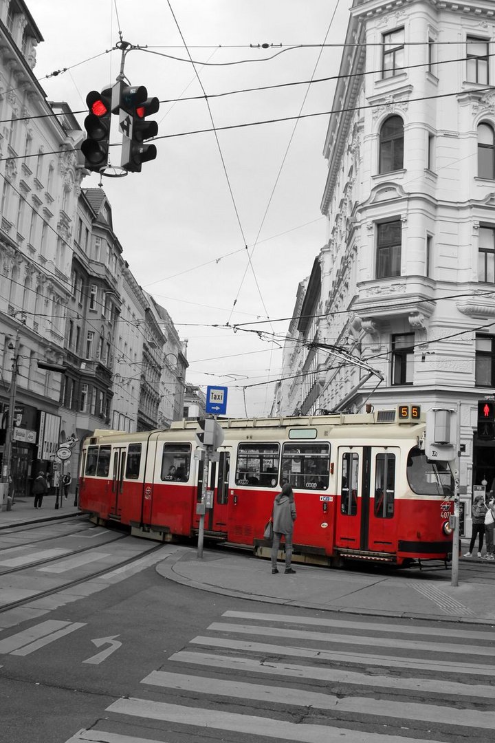 Wien - Tram in Action 