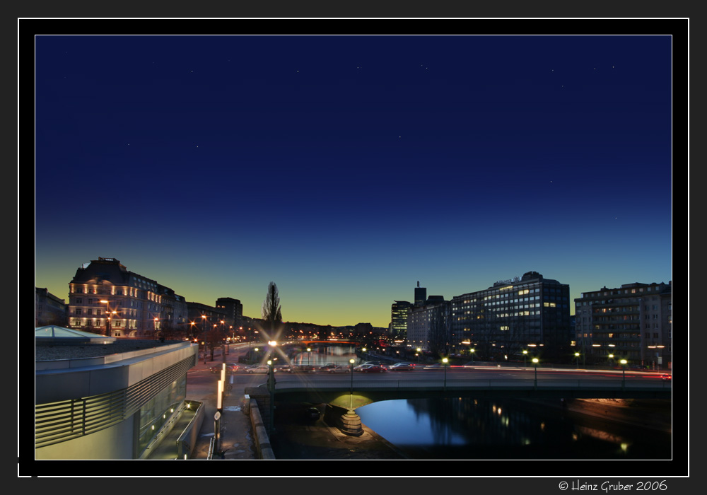 Wien Urania Richtung Zentrum