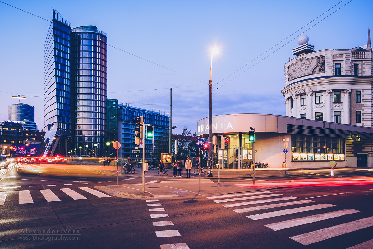 Wien - Urania / Uniqa Tower