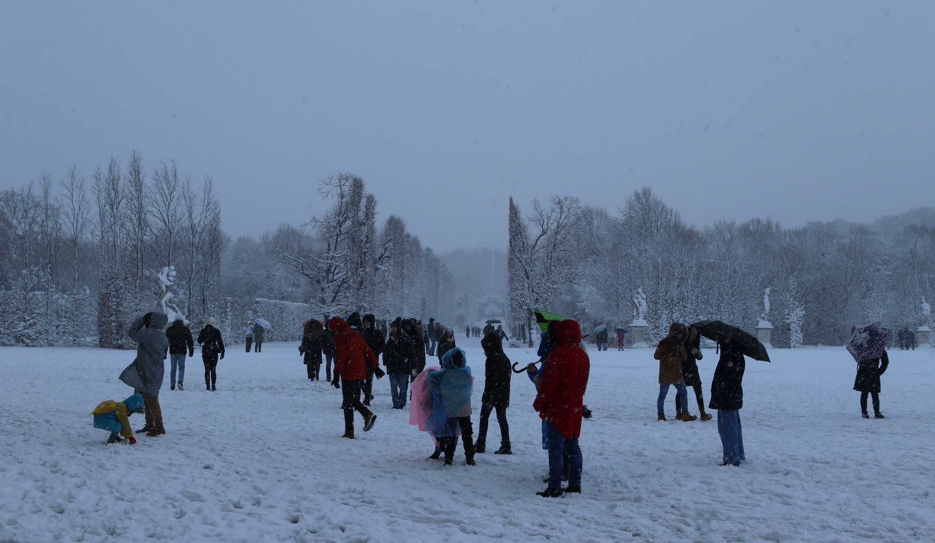 Wien versinkt im Schnee