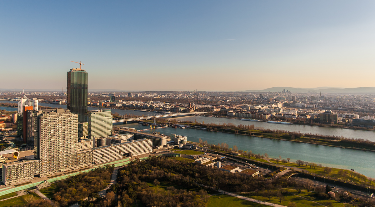 Wien vom Donauturm