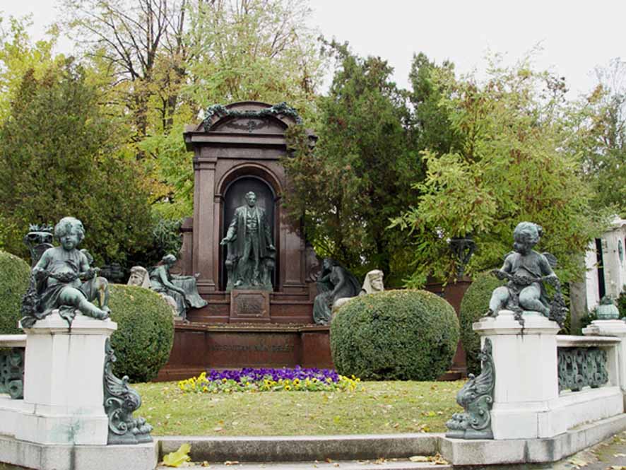 Wien Zentralfriedhof Ruhestätte Carl Meißl