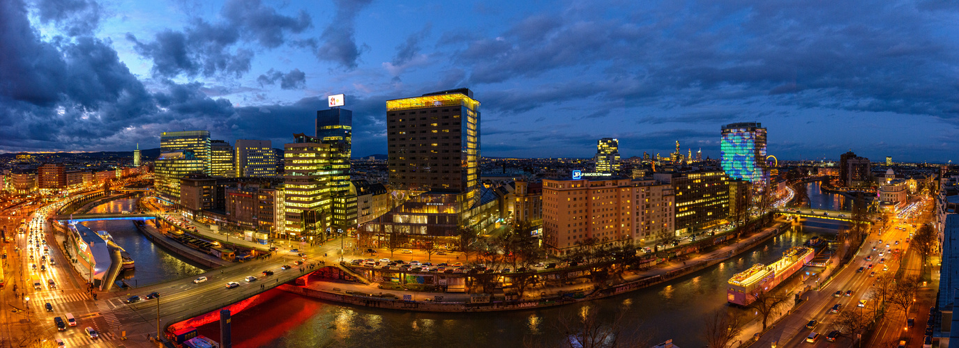 Wien zur blauen Stunde