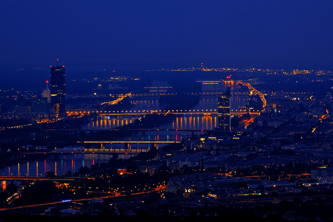 Wien zur blauen Stunde