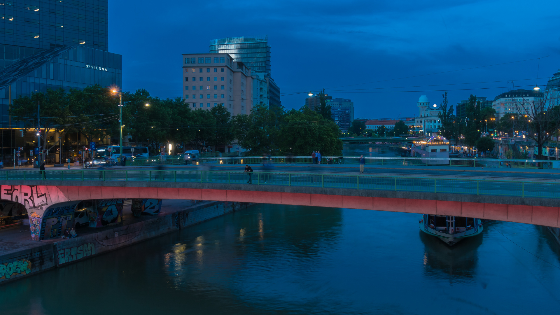 Wien zur blauen Stunde