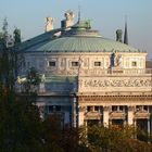 wiener burgtheater im abendlicht