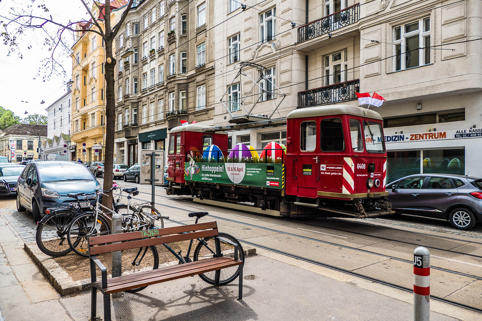 Wiener Linien auf Eiersuche