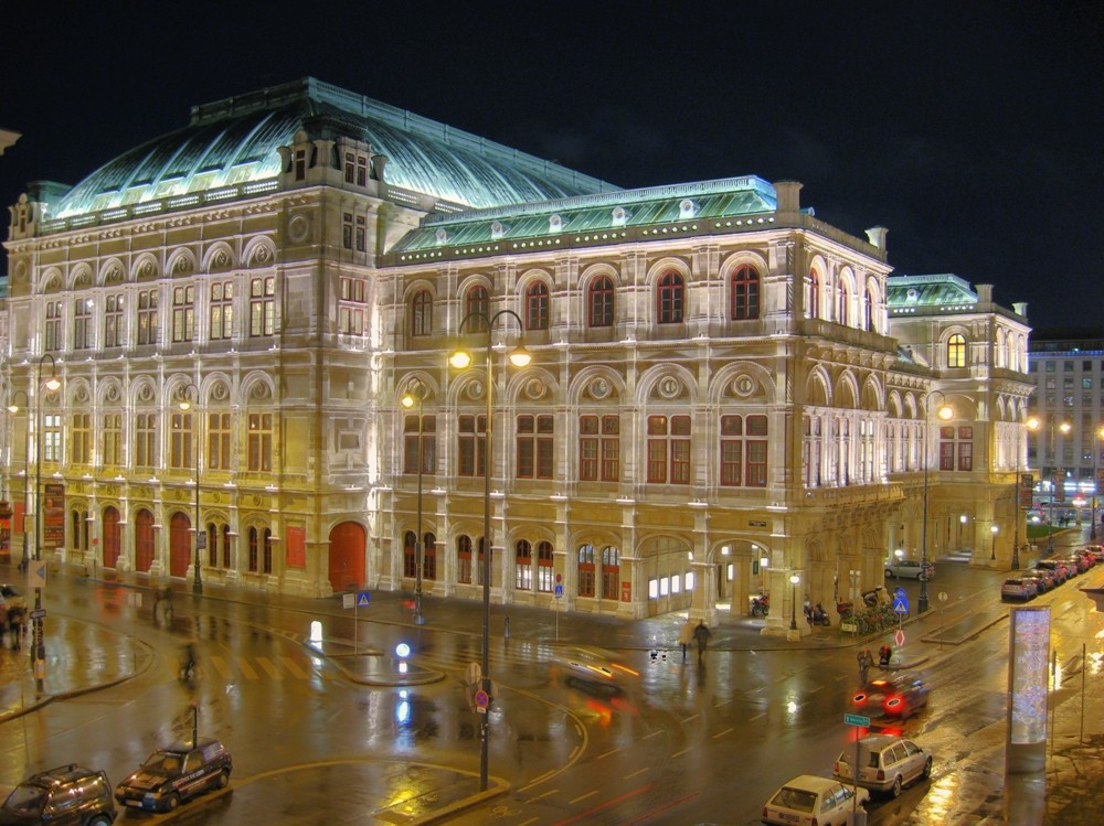 Wiener Oper Rückseite