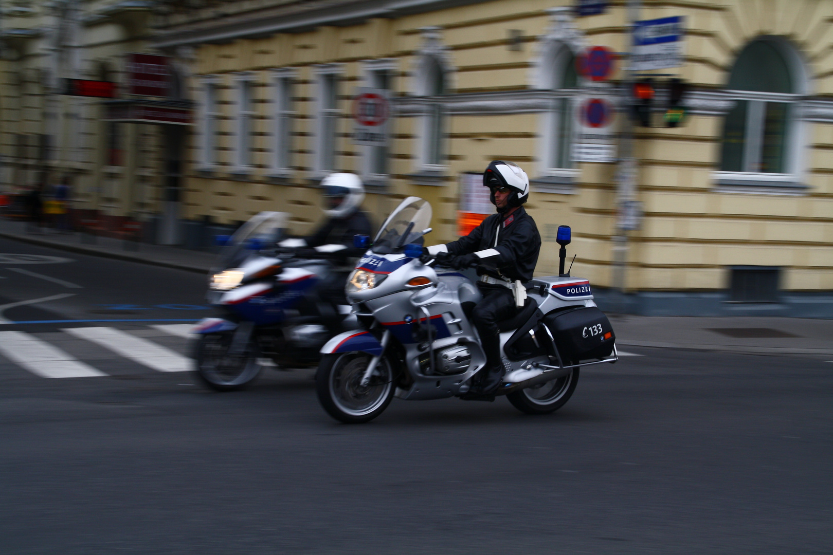 Wiener Polizeimotorrad