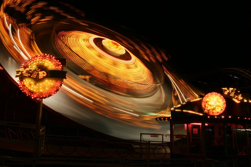 Wiener Prater bei Nacht