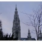 Wiener Rathaus in der Abenddämmerung