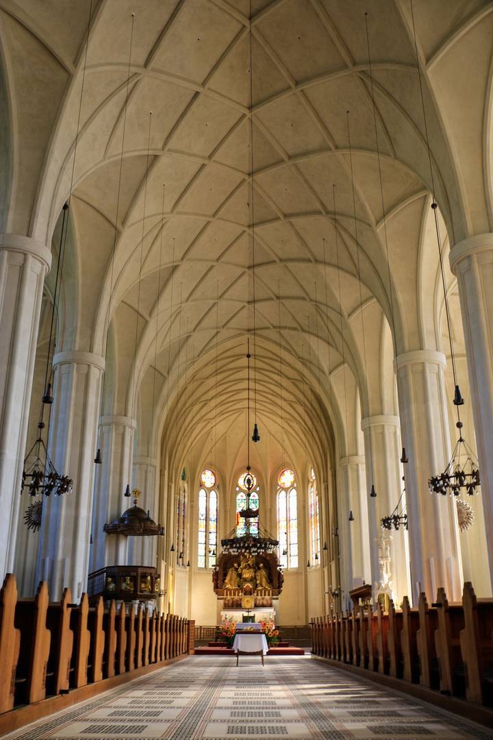 Wiener Spaziergänge   /   St. Leopold - Kircheninneres